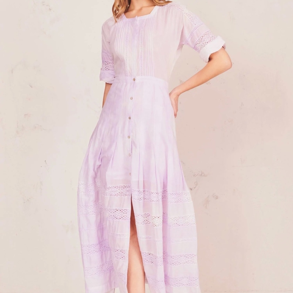 LoveShackFancy Edie Maxi Dress